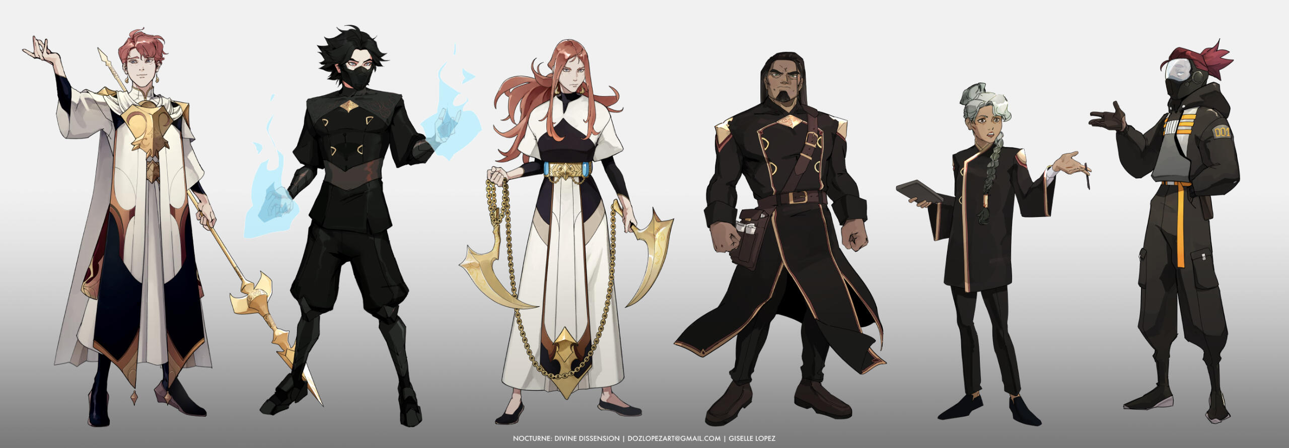 NDD Character Lineup